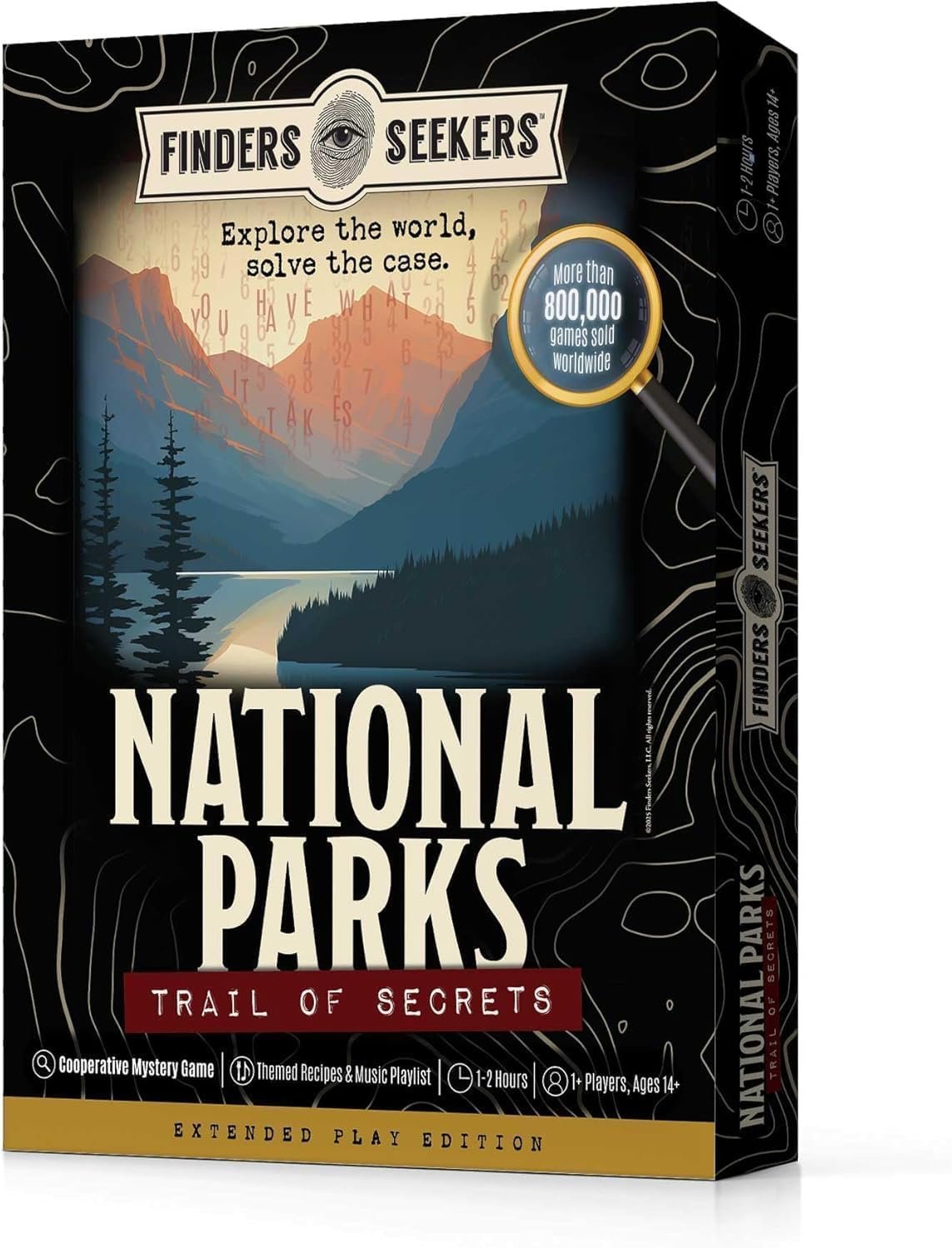 National Parks Escape Room Game for Adults 1-8+ Players