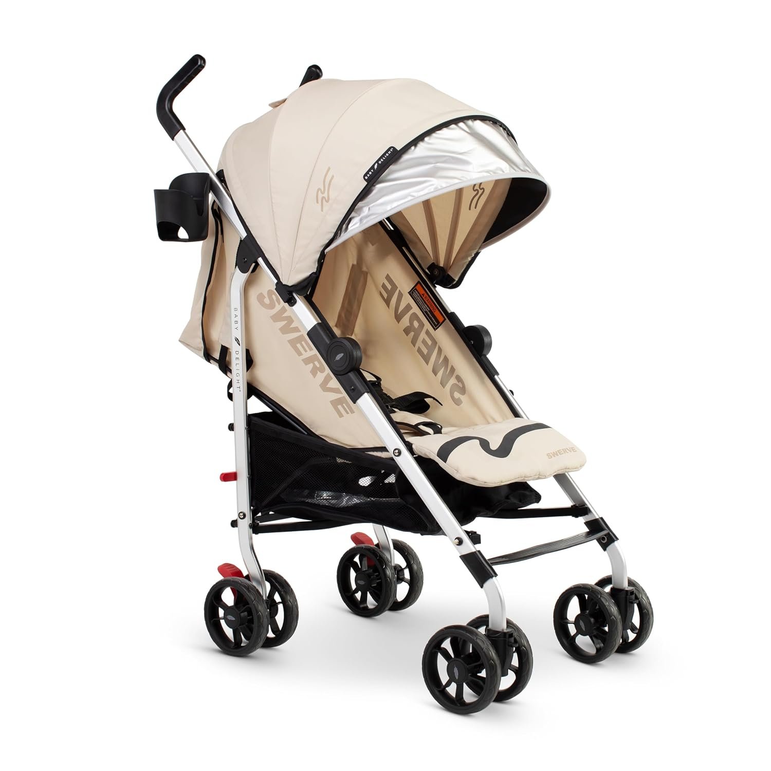 Baby Delight Lightweight Swerve Stroller, Tan