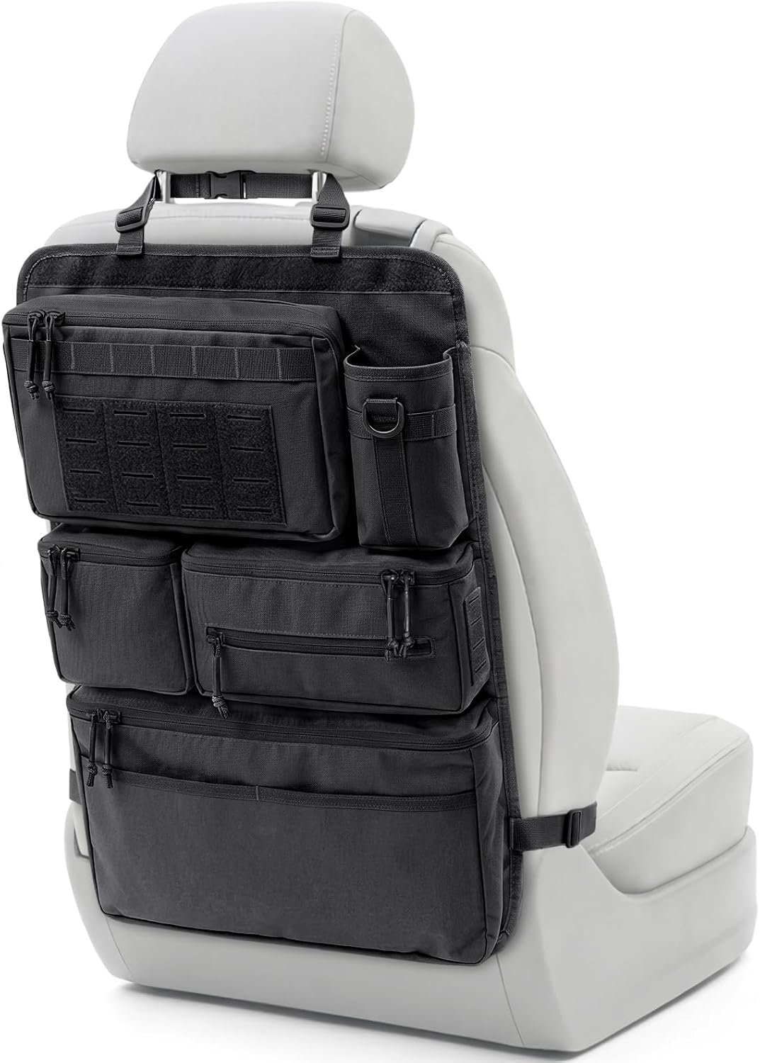 All in One Car Seat Back Organizer Fit Most Cars SUV Trucks Jeeps