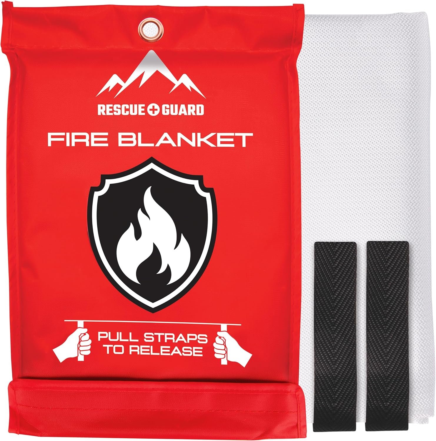 40”x40” 1 Pack Fire Blanket for Home and Kitchen Firemen Safety Gifts