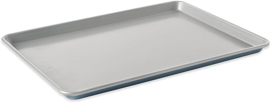 Nordic Ware Brilliant™ Colorful Bakeware 21 x 15 Extra Large Sheet Pan, Nonstick made without PFAS or PTFE for safe cooking; Reinforced steel rim prevents warping