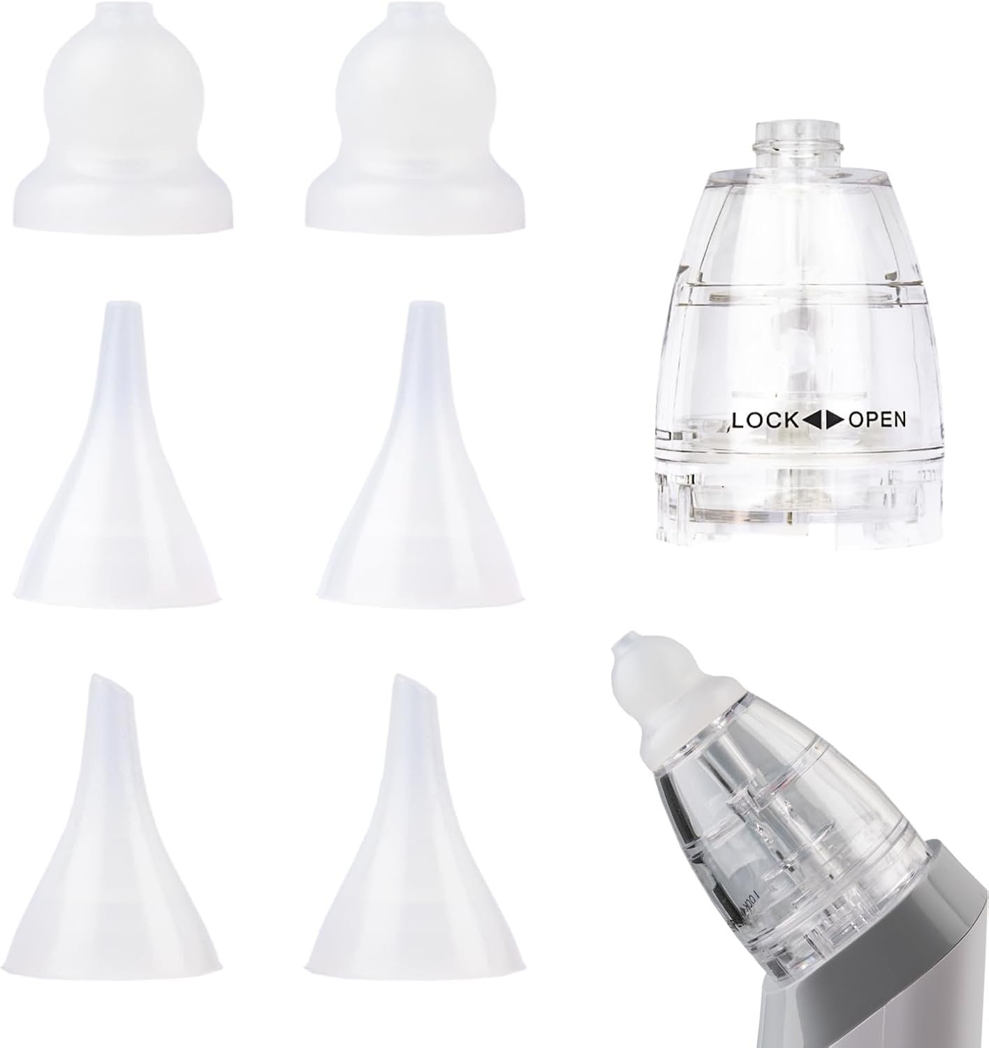 TERPINK Nasal Aspirator Parts Compatible with GROWNSY Nose Sucker