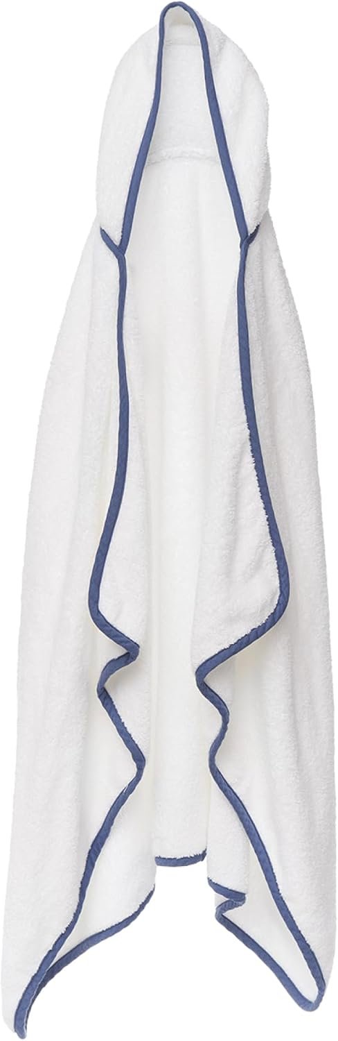 Lalo Organic Cotton Hooded Towel, Oversized Baby & Toddler Hooded Towel