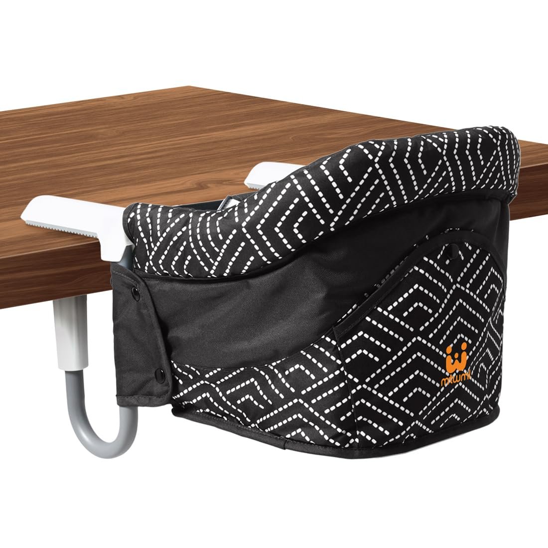 MTWML Hook On High Chair, Collapsible Portable Table Seat with Carry Bag