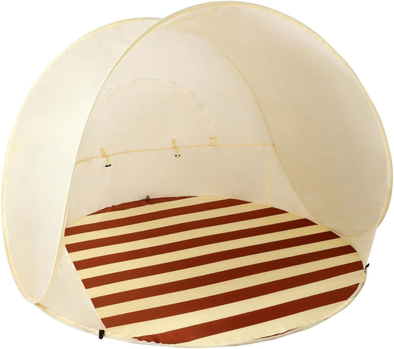 Portable Beach Tent Sun Shelter， UV – Resistant Lightweight Beach Pop Up Tent for Camping Trips, Fishing, Backyard or Beach Picnics Essentials