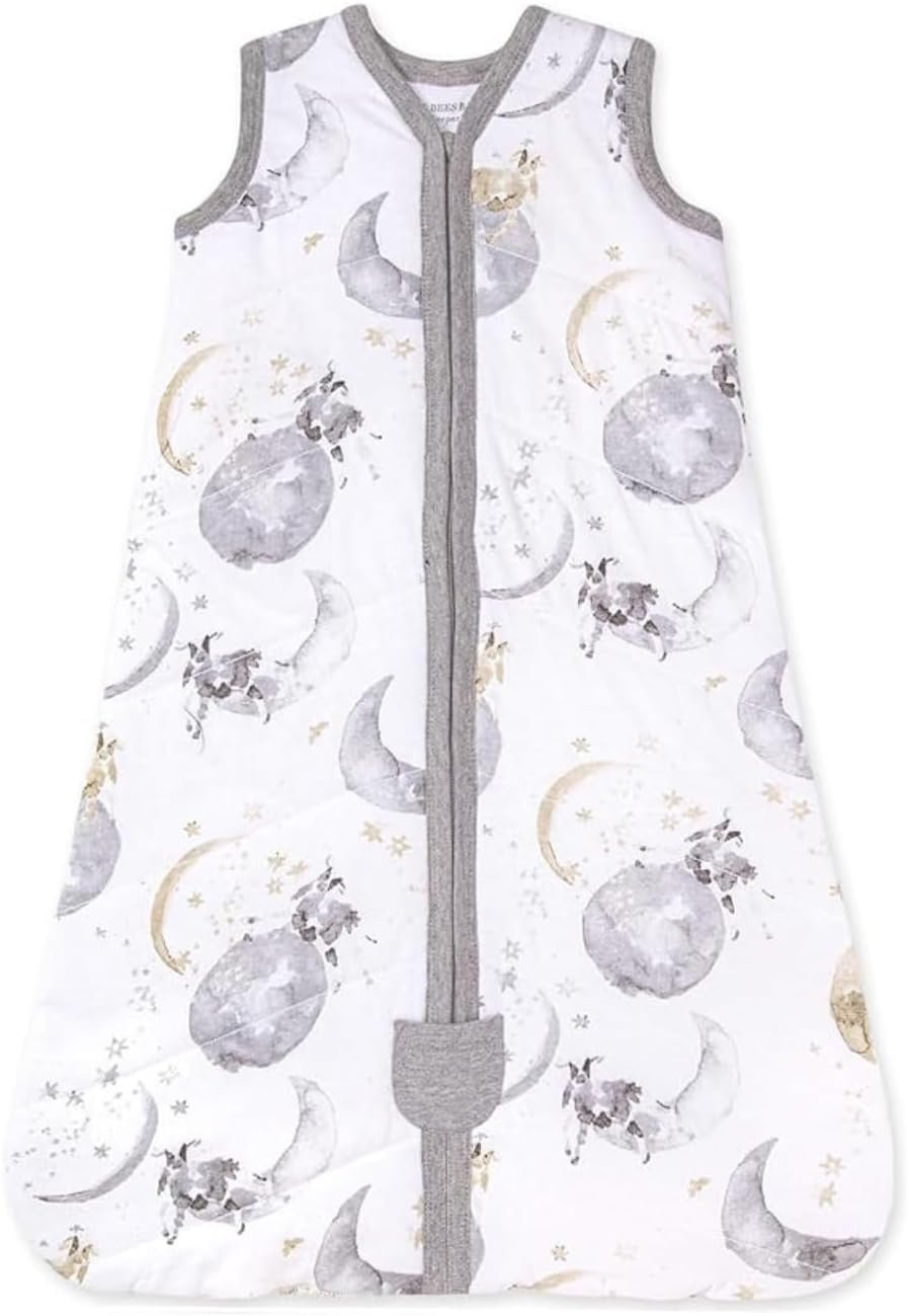 Burt’s Bees Baby Infant Wearable Blanket, Organic Cotton Unisex Beekeeper – Light Weight 0.5 TOG or Medium Weight 1.5 TOG