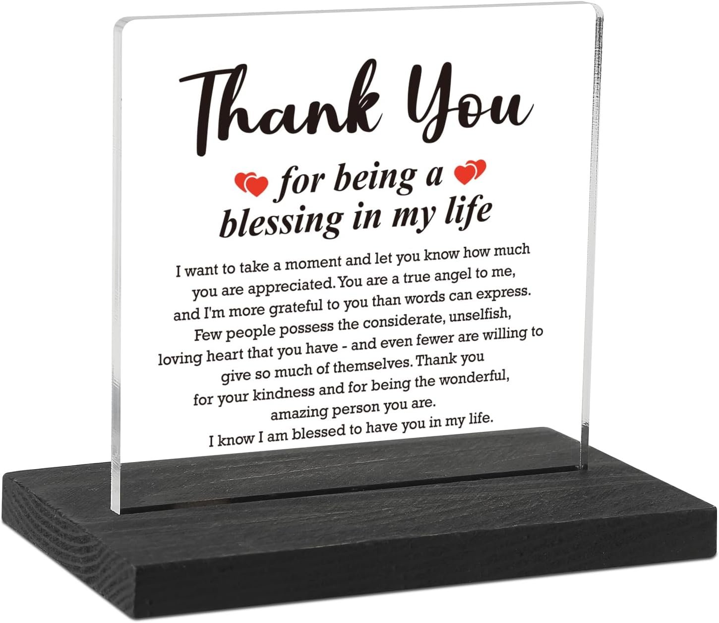 Thank You Gifts for Women Mom Friends, Words of Encouragement Gifts, DSF135