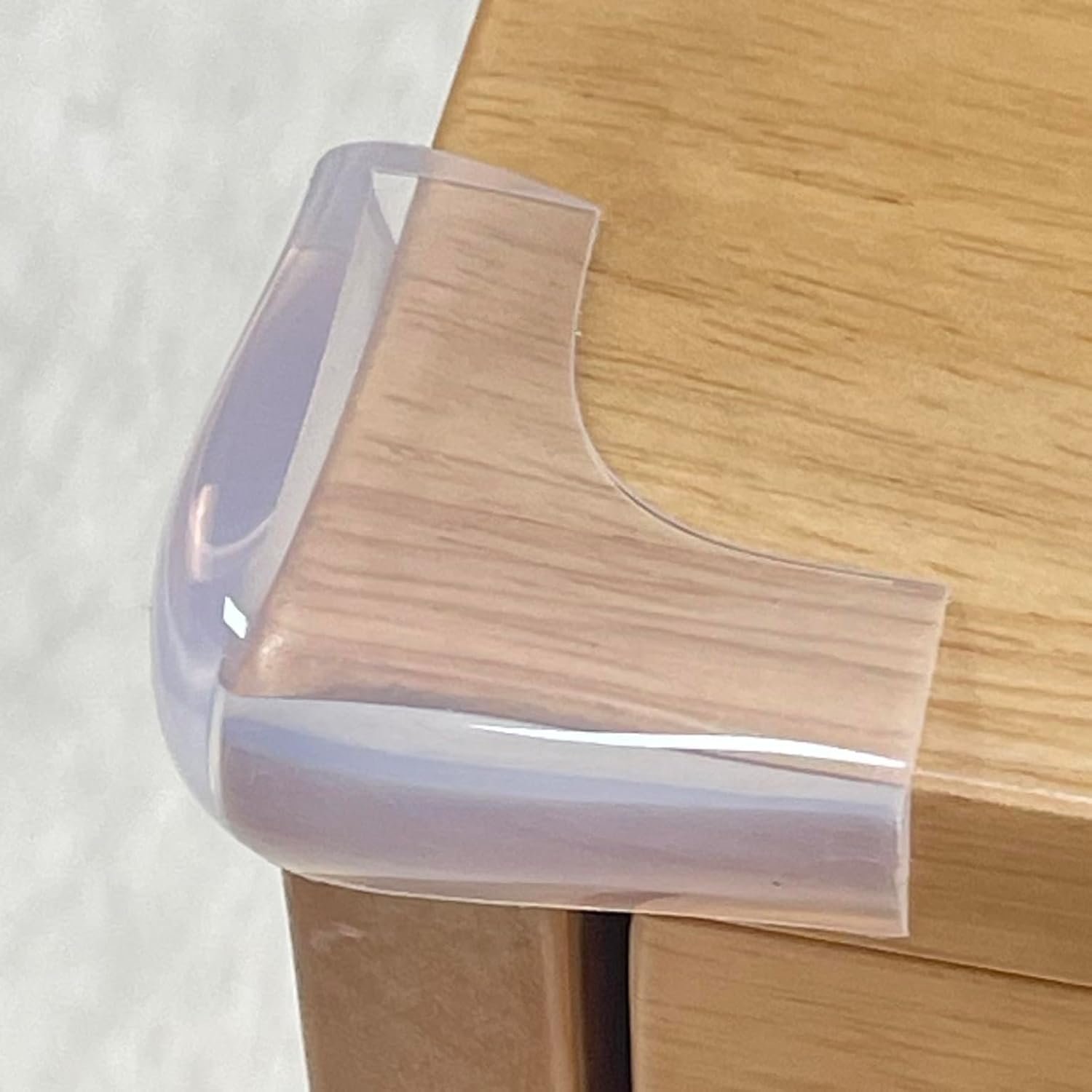 Food-Grade Silicone Clear Corner Protector Baby Proofing Furniture Guard