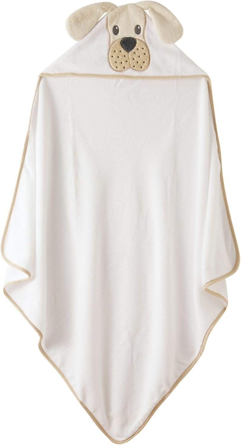 JN&LULU Organic Cotton Fabric Hooded Towel for Kids & Toddlers, Ideal at Bath, Beach, Pool