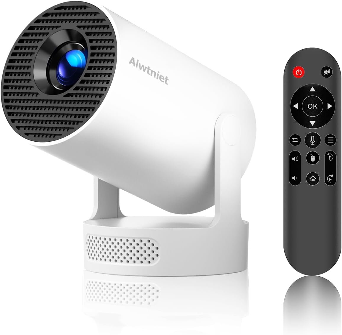 Mini Projector with Wifi and Bluetooth, Portable 4K Support Smart Proyector