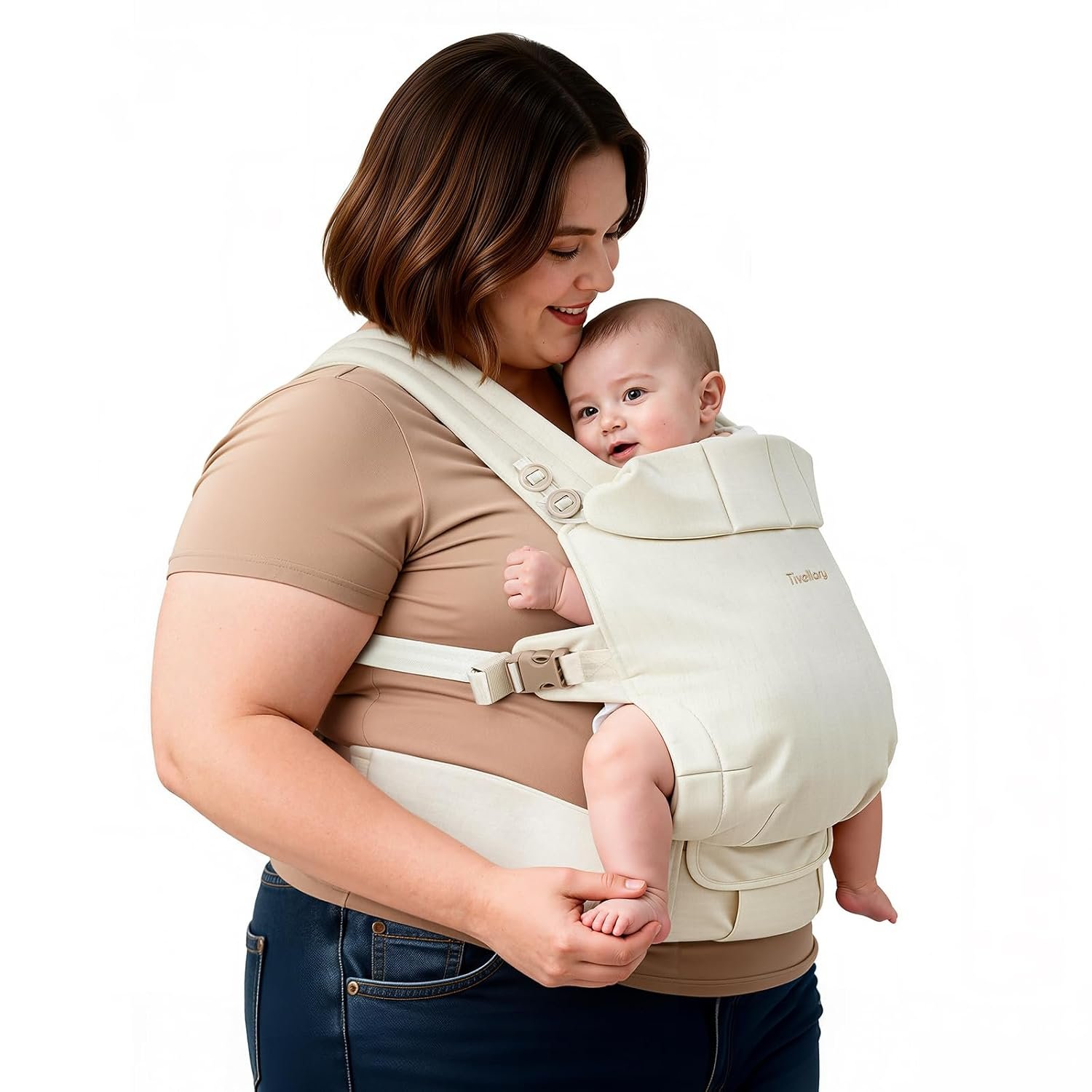 Tivellary Plus-Size Baby Carrier with Lumbar Support