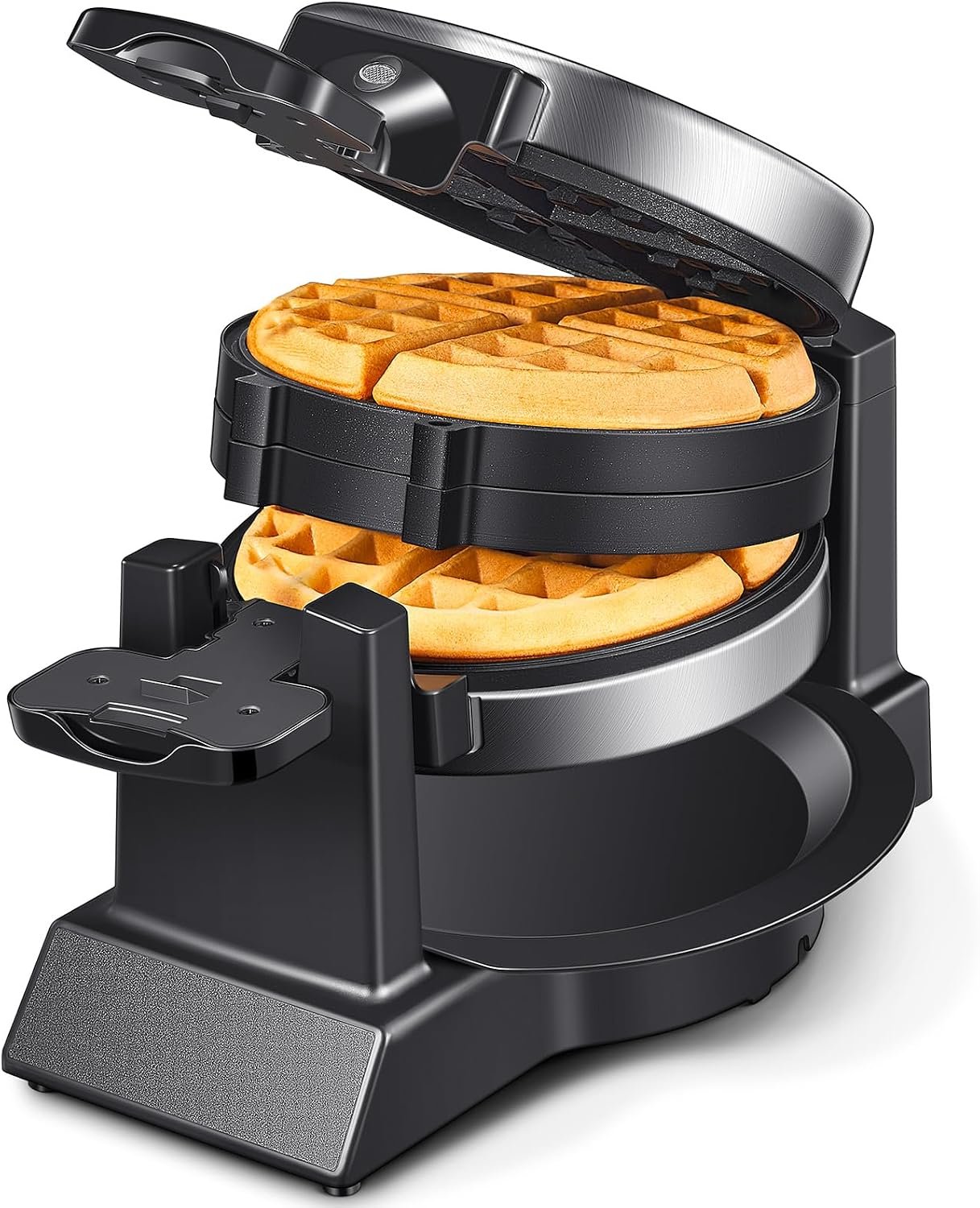 Classic Waffle Iron, Double Belgian Waffle Maker 180°Flip