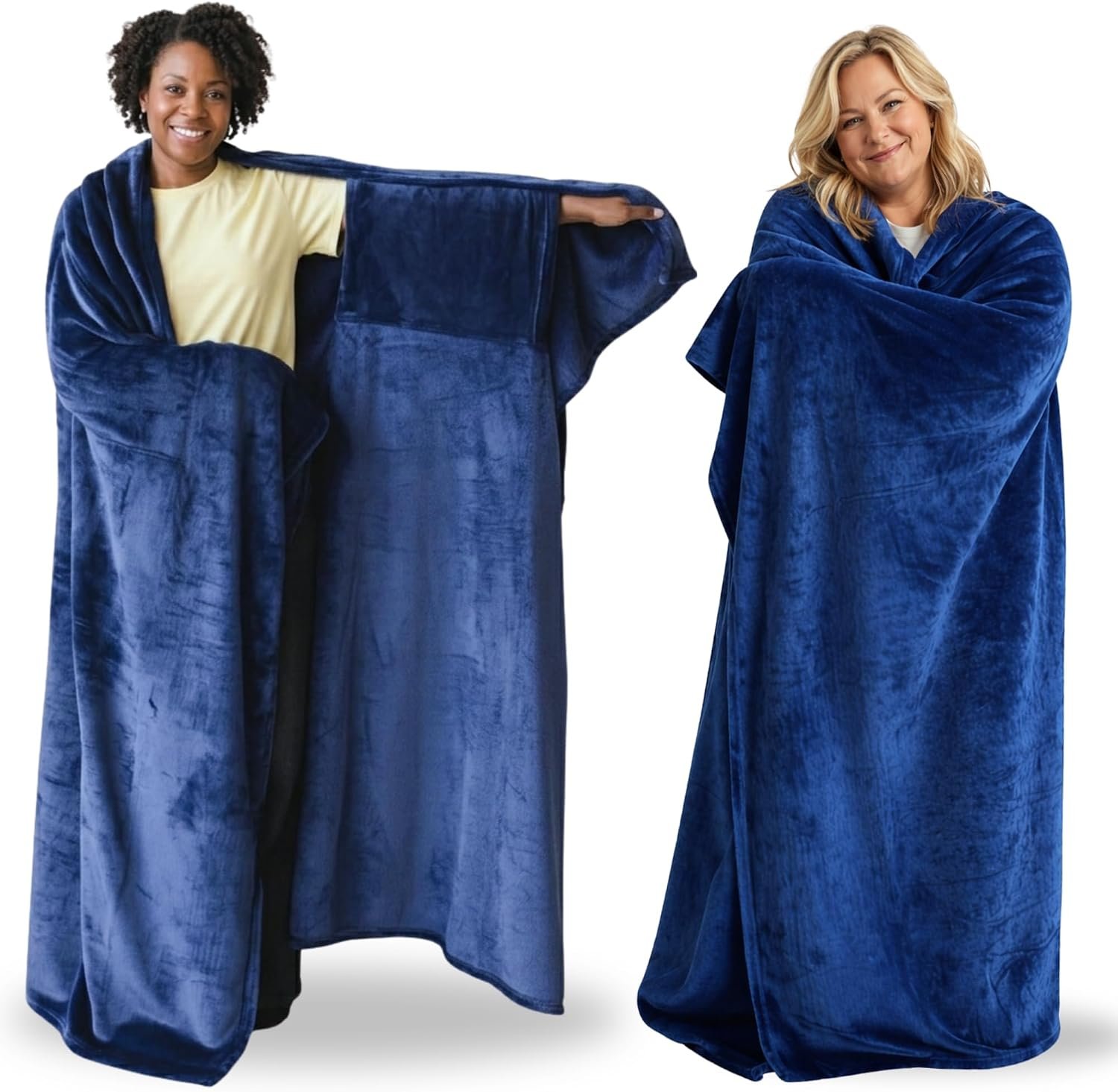 Super Blanky Wearable Blankets for Women & Men, Dorm Room Essentials, Gift for Her, Gifts for Women, Wife Birthday Gift Ideas
