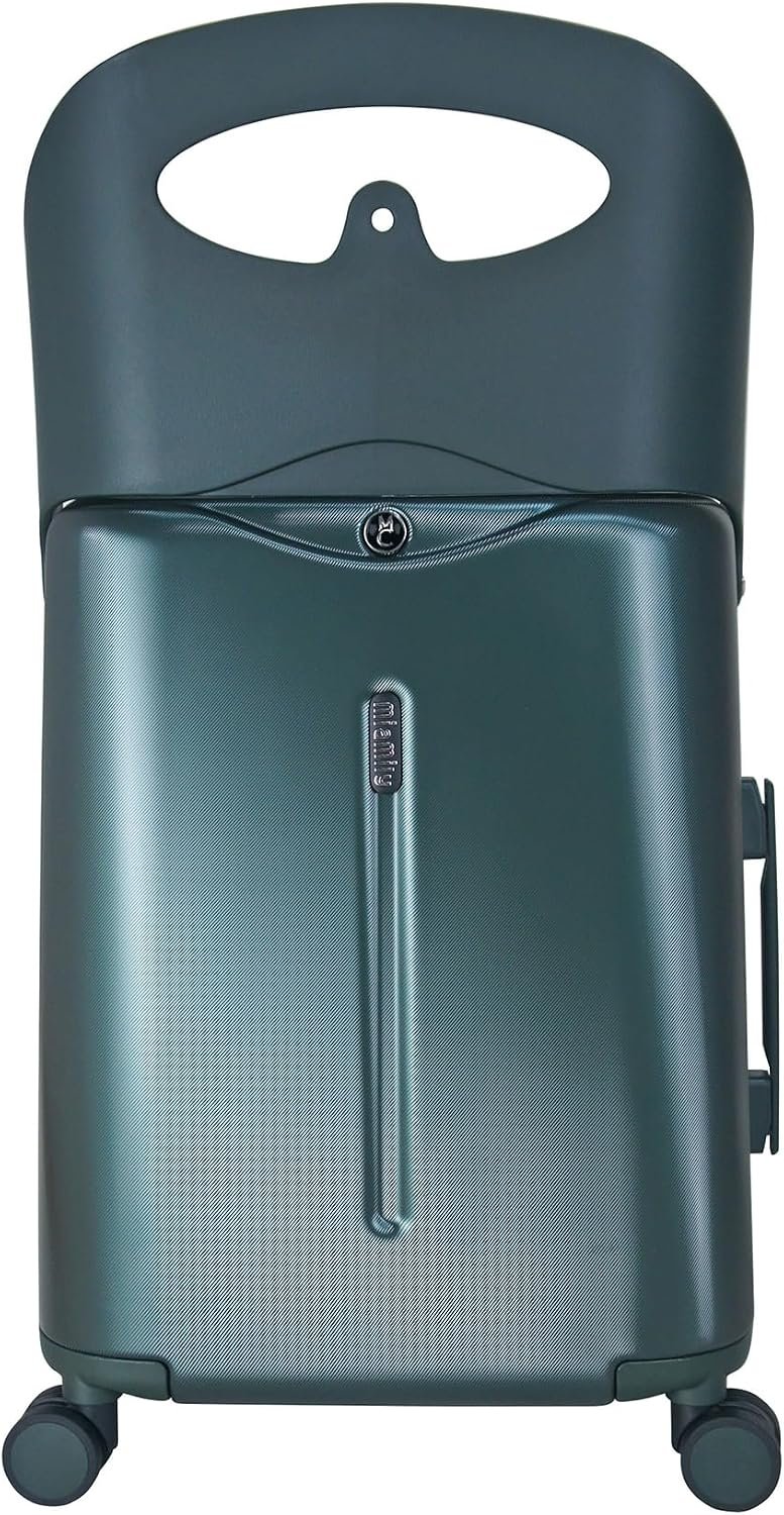 MiaMily Kids Ride-On Carry On Luggage, Hard Shell Suitcase