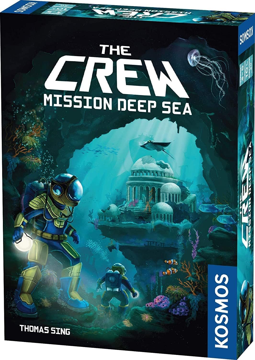 The Crew – Mission Deep Sea | Card Game | Cooperative | 2 to 5 Players | Ages 10+ | Trick-Taking | 32 Levels of Difficulty | Endless Replayability