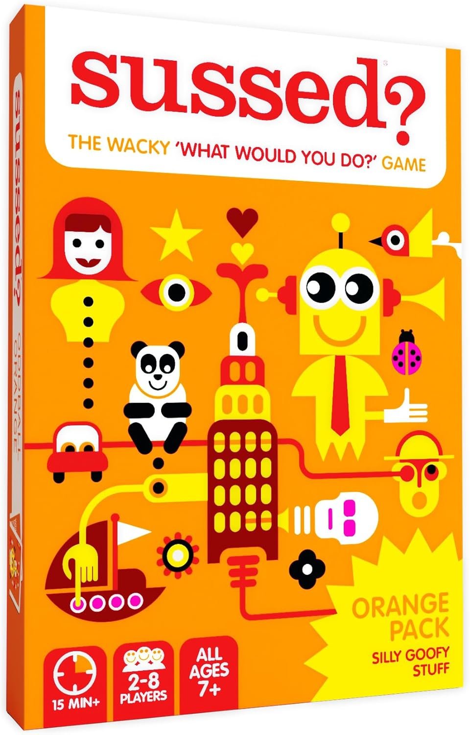 SUSSED The Wacky ‘What Would You Do’ Card Game – Social Fun for Everyone