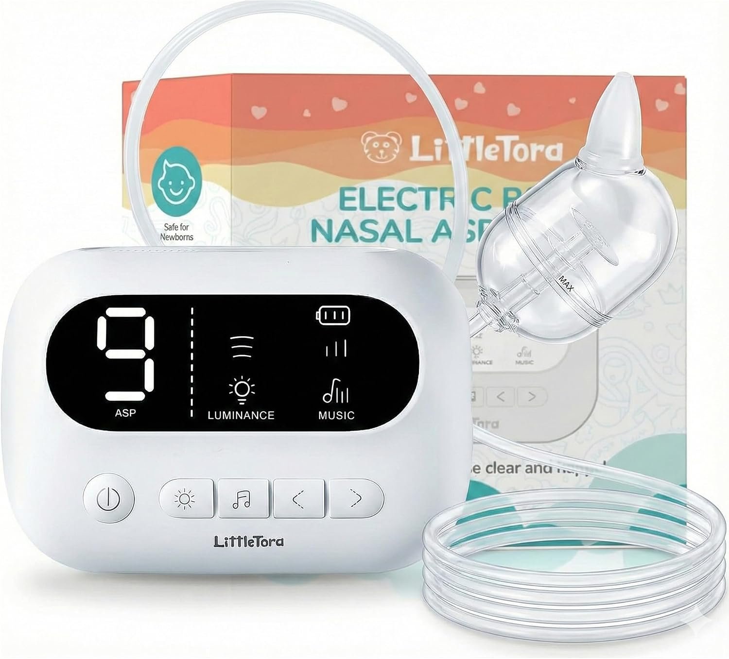 Pro Baby Nasal Aspirator – Built-in Music & Night Light