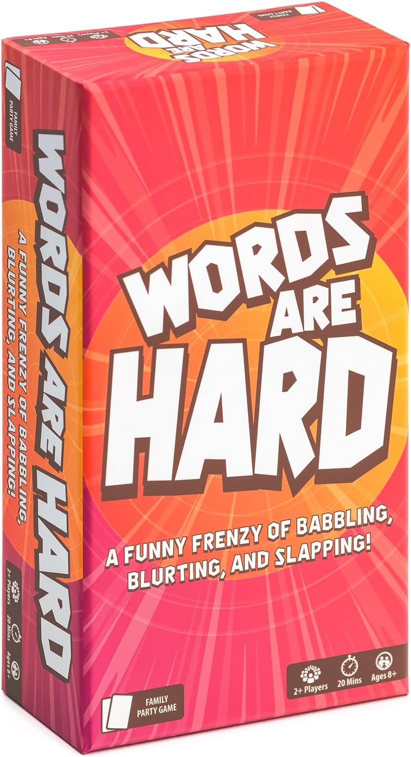 Words Are Hard – Party Games – Family Card Games – for Kids 8 and up