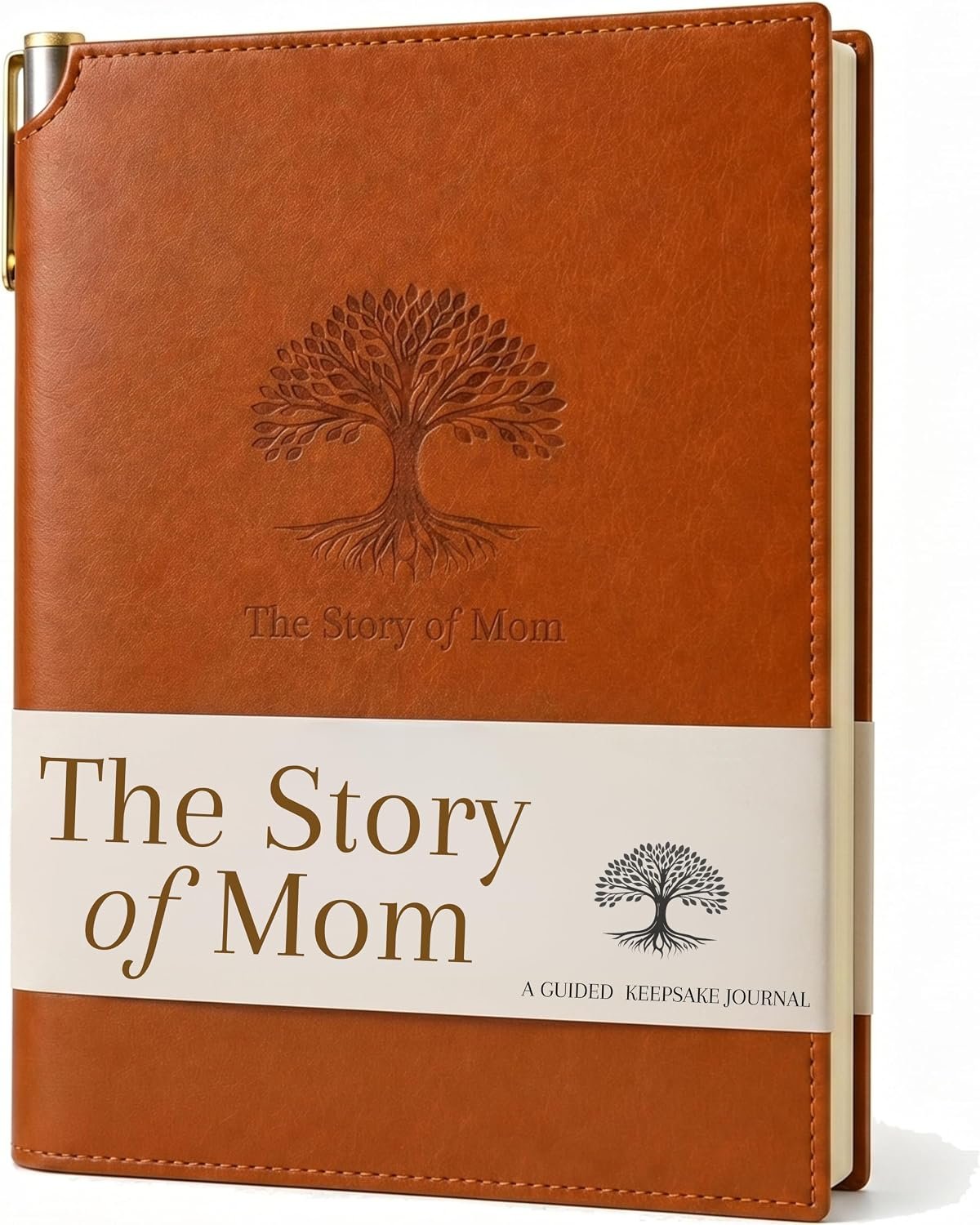 SETTINI® The Story of Mom Guided Keepsake Journal to Share Her Life Story