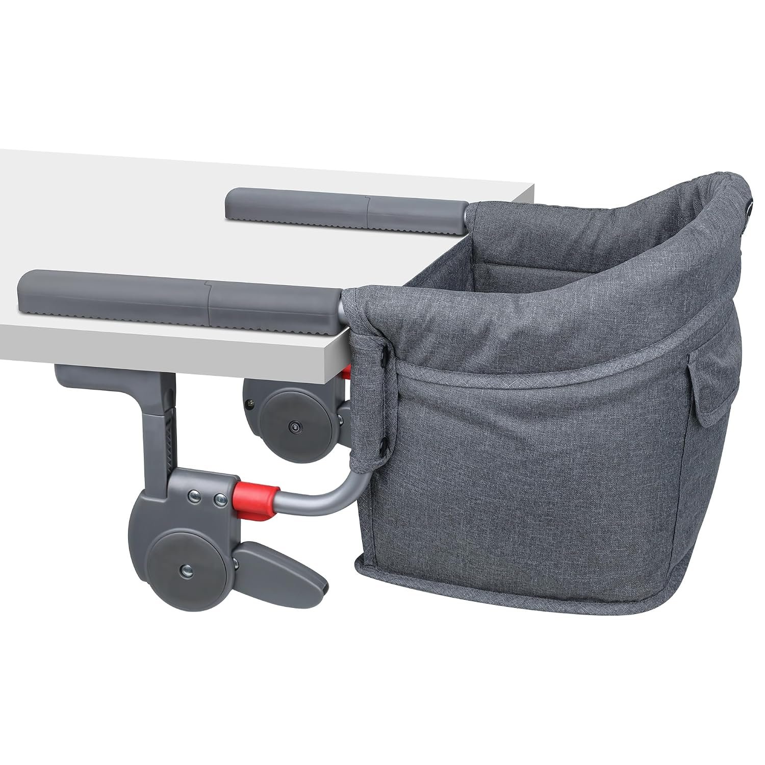 Hook On High Chair for Baby 6-36 Months, One-Pull Quick Install