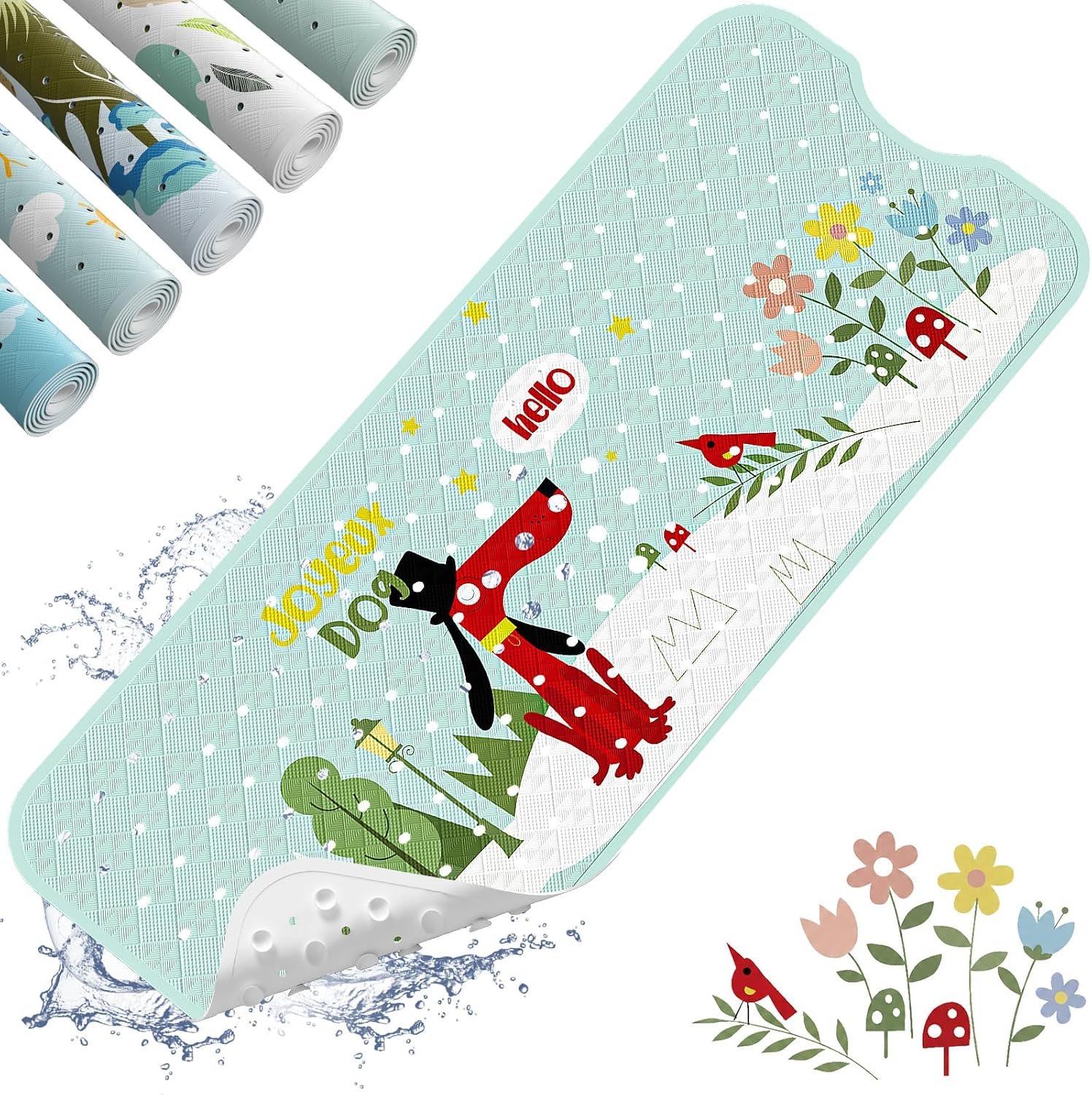 XIYUNTE Bath Mat for Tub Non Slip Bathtub Mat Non Slip 40×16 Baby Bath Mat