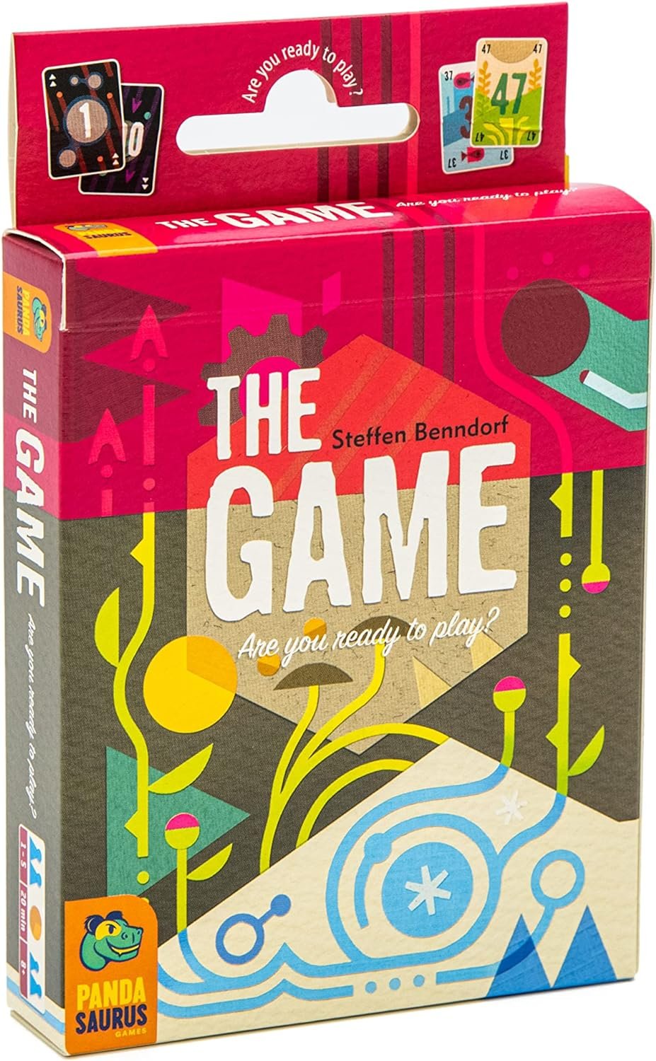 Pandasaurus Cooperative Strategy Card Game – Fun Interactive Family Game for Ages 8+, 1-5 Players, 20 Minute Playtime
