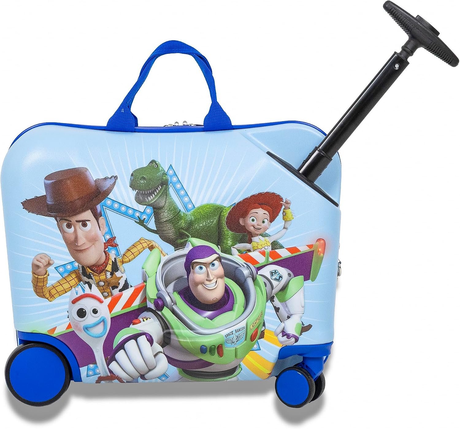 Disney Toy Story Suitcase 18″ Kids Ride On Carry On Luggage with Wheels
