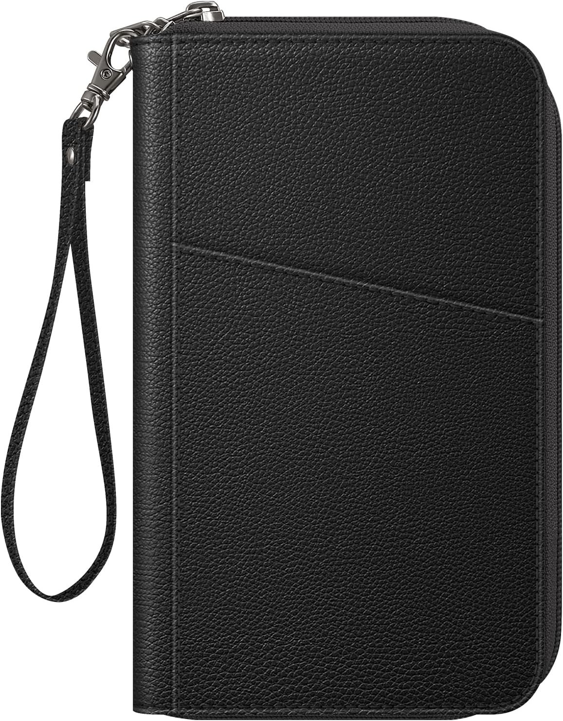 FINTIE Family Passport Holder Wallet Travel Document Organizer Clutch Bag