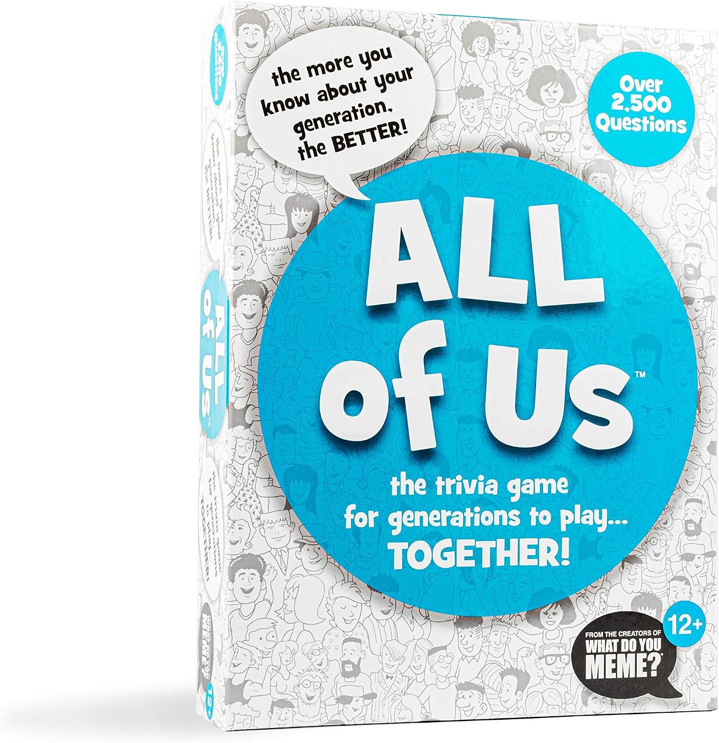 WHAT DO YOU MEME? All of Us – The Family Trivia Game for All Generations – Family Card Games for Kids and Adults