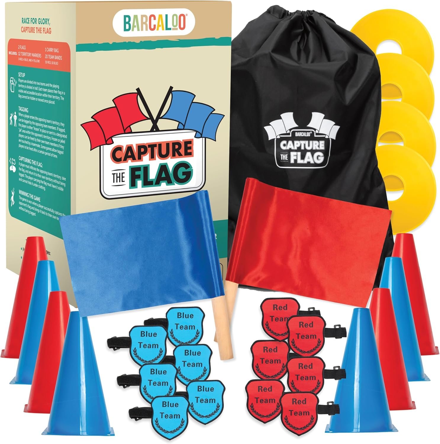 Barcaloo Capture the Flag, Traditional 12 Player Set
