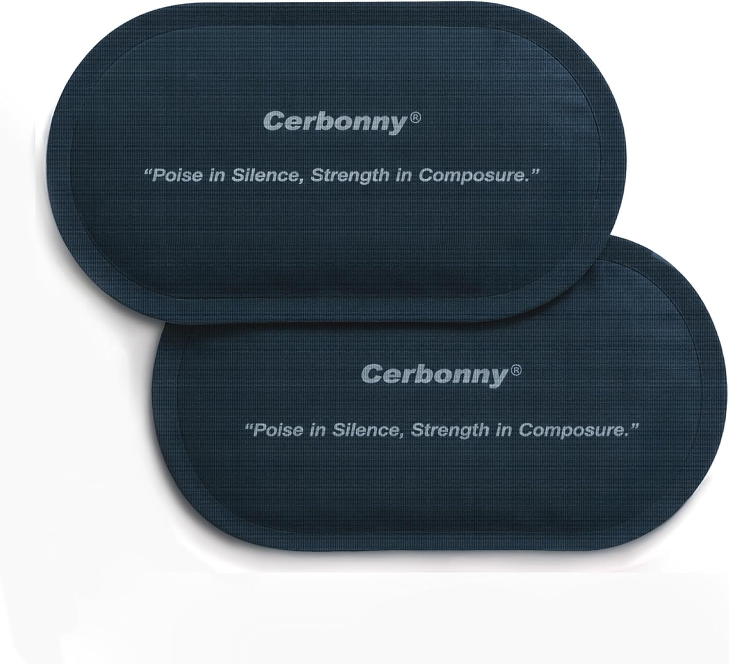 Cerbonny Slim Ice Packs for Lunch Boxes, Reusable, 2 Pack, Midnight Navy